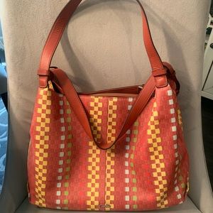 Vince Camuto Moroccan Clay Multi-Color Satchel